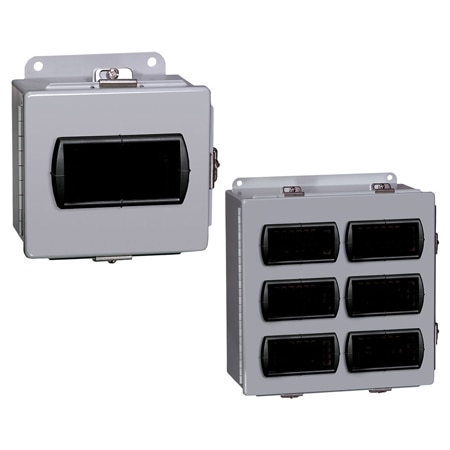 Vỏ bảo vệ cho bộ điều khiển và đồng hồ bảng trong môi trường công nghiệp