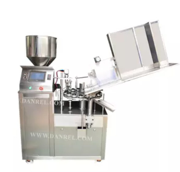 Thiết bị hàn và đóng kín tuýp nhôm trong dây chuyền đóng gói