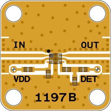 Linh kiện bộ phát hiện RF dùng trong mạch tích hợp và hệ thống đo kiểm tín hiệu