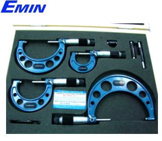 Mechanical outside micrometer used for precision external measurement