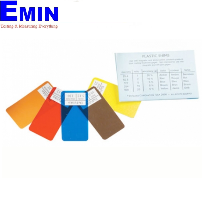 Tấm chuẩn và phụ kiện hiệu chỉnh cho máy đo độ dày lớp phủ