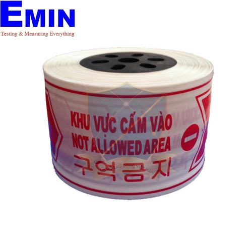 Vật tư cảnh báo dùng để khoanh vùng khu vực cấm vào tại hiện trường